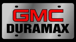 Eurosport Daytona - Eurosport Daytona 1610-1 Stainless License Plate GMC Duramax Logo - Image 1