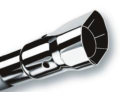 Borla - Borla Exhaust 20132 Univ 9" Long Tip 2.5" In x 2.88" x 3.38" Single Square Out - Image 1