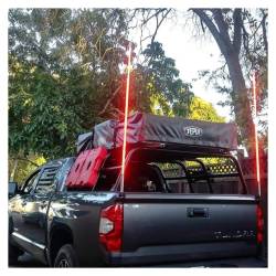 Buggy Whip - Buggy Whip 4' LED Bright Whip Light Red Threaded BWBRTLED4RT - Image 5
