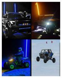Buggy Whip - Buggy Whip 2' LED Offroad Whip Light Red Quick Release BWLED2RQ - Image 6