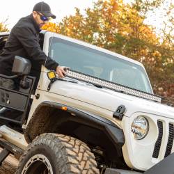 ARIES - ARIES 1501306 Windshield Light Bar w/Brackets for 18+Jeep Gladiator/Wrangler JL - Image 3