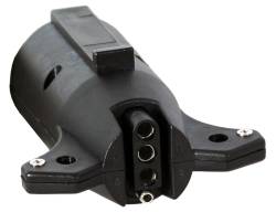 Buyers - Buyers 7-Way Flat To 4-Way Round Plastic Trailer Connector Adapter TC2074P - Image 2