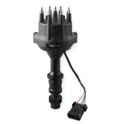 MSD - MSD Ignition 23853 Pro-Billet EFI Dual Sync Distributor Black for Oldsmobile V8 - Image 1