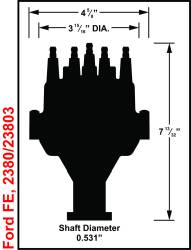 MSD - MSD Ignition 2380 Pro-Billet EFI Dual Sync Distributor for Ford FE - Image 5