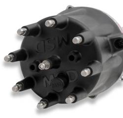 MSD - MSD Ignition 85557 Pro-Billet Distributor w/Black Cap for Chevy V8 - Image 3