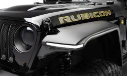 Bushwacker - Bushwacker Hyperform Flat Style Fender Flares Black for Jeep JL 11950-07 - Image 6