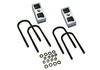Superlift 2" Lift Rear Block & U-Bolt Kit 83-97 Ford F350 4WD 1525