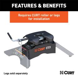CURT - CURT 16530 Q20 5th Wheel Hitch Head - Image 6
