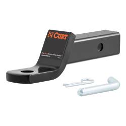 CURT - CURT 45032 Class-3 Ball Mount w/Pin 2" Shank 7500 lbs 2" Drop 7.5" Long in Box - Image 1