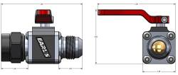 Earl's Performance - Earls Performance 230712ERL UltraPro AN Ball Valve - Image 1