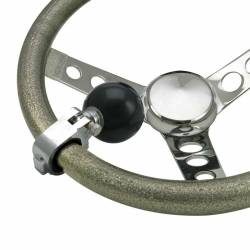 American Shifter Company - American Shifter ASCBA030CB Black Billiard Cue Ball Suicide Brody Knob Opaque - Image 1