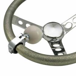 American Shifter Company - American Shifter ASCBA030CW White Billiard Cue Ball Suicide Brody Knob Opaque - Image 1