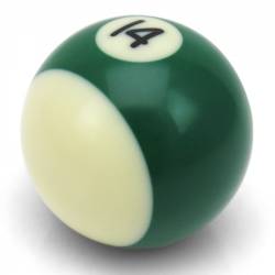 American Shifter Company - American Shifter ASCSN03014 14 Ball Billiard Pool Custom Shift Knob - Image 1