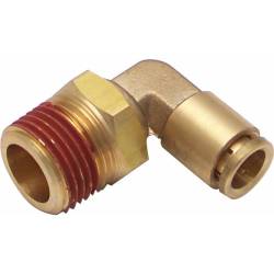 Helix Suspension - Helix HEXAFB12NX38P 1/2" NPT Male To 3/8" Push Tube Elbow - Image 1