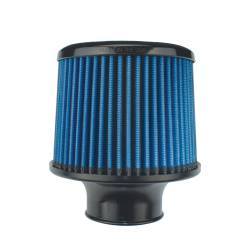 Injen - Injen X-1012-BB SuperNano-Web Air Filter 2.5" Flange ID 6" Base 5" Media 5.3"Top - Image 1