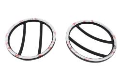 Kentrol - Kentrol 50009 Black Front Marker Covers Pair for 07-18 Jeep Wrangler JK - Image 4