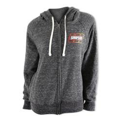 Simpson Safety - Simpson Safety 45012M Staging Zip-Up Hoodie Ladies Medium Gray - Image 1