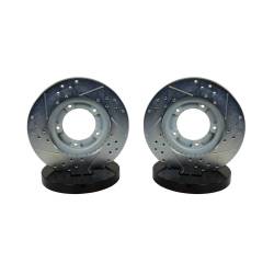Baer Brake Systems - BAER Brakes 31146-020 RWD Front Disc Brake Rotor Set for 98-04 Toyota Tacoma - Image 2