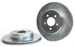 Baer Brake Systems - BAER Brakes 53024-020 Rear Disc Brake Rotor Set for Chrysler/Dodge AWD/RWD - Image 1