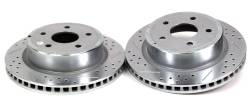 Baer Brake Systems - BAER Brakes 53046-020 Rear Disc Brake Rotor Set for 04-06 Dodge RAM 1500 SRT-10 - Image 1