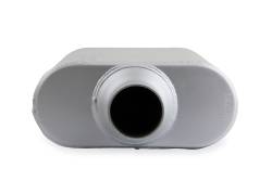 FlowMonster - FlowMonster 42441-FM Muffler 2.25 Offset Inlet 2.25 Center Outlet 13"x9.75" Body - Image 3