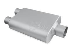 FlowMonster - FlowMonster 425403-FM Muffler 2.5" Dual Inlet 3" Center Outlet 13"x9.75" Body - Image 6