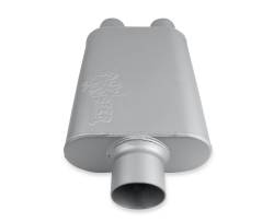 FlowMonster - FlowMonster 425403-FM Muffler 2.5" Dual Inlet 3" Center Outlet 13"x9.75" Body - Image 8