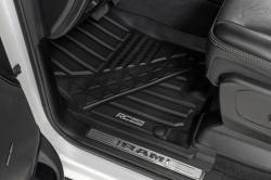 Rough Country Suspension Systems - Rough Country Front Floor Liners Black for 19-24 RAM 1500 Crew FF-3142 - Image 2