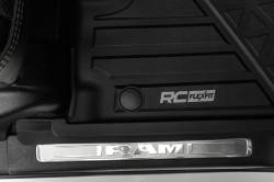 Rough Country Suspension Systems - Rough Country Front Floor Liners Black for 19-24 RAM 1500 Crew FF-3142 - Image 5