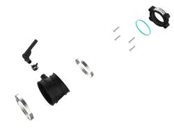 aFe Power - aFe 46-34017B Fuel Injection Throttle Body Spacer Black for 20-26 Corvette 6.2L - Image 2