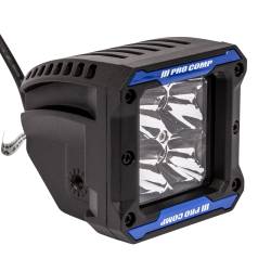 ProComp - Pro Comp 76414P 2"x2" SQUARE 3W LED SPOT PAIR 12w White Light - Image 3