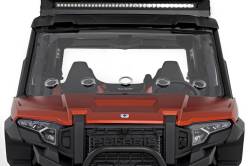 Rough Country Suspension Systems - Rough Country Front UTV Vented Windshield for Polaris Xpedition 98202410 - Image 2