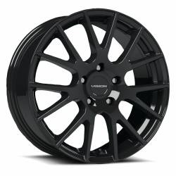 Vision Wheel - Vision Wheel 18 Hellion 15x6.5 4x4.5 38mm Gloss Black 18-5648GB38 - Image 1