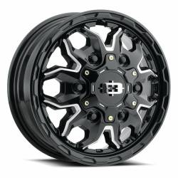 Vision Wheel - Vision Wheel 410 Korupt 16x6.5 6x130 45mm Gloss Black/Milled 410-6663GBMS45 - Image 1
