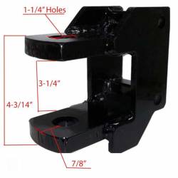 Shocker Hitch - Shocker Hitch SH-HD660-300 Shocker HD 20K 3" Air Receiver Hitch - Image 7