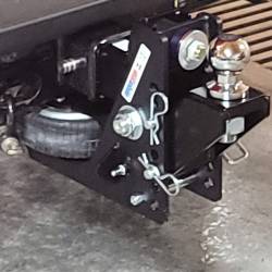 Shocker Hitch - Shocker Hitch SH-HDMB610-250-25 Shocker HD 20K 2.5" Max Black Air Receiver Hitch - Image 3