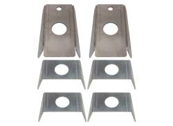 Rust Buster Frameworks - Rust Buster RB2016 Body To Frame Mount Brackets Set Of 6 for 87-95 Jeep YJ - Image 1