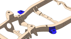 Rust Buster Frameworks - Rust Buster RB8429L LEFT Front Body Mount for Toyota 4Runner/FJ Cruiser - Image 6