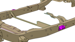 Rust Buster Frameworks - Rust Buster RB7418 Center Front Body Frame Mount for 00-20 GM Full Size SUVs - Image 4