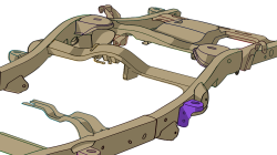 Rust Buster Frameworks - Rust Buster RB7417 Center Rear Body Frame Mount for 00-14 GM Full Size SUVs - Image 7