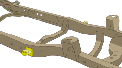 Rust Buster Frameworks - Rust Buster Frameworks RB8629R RIGHT Front Body Mount for 00-06 Toyota Tundra - Image 4