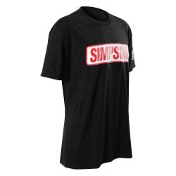 Simpson Safety - Simpson Safety 45022L Social Media Tee T-Shirt Large Black - Image 2