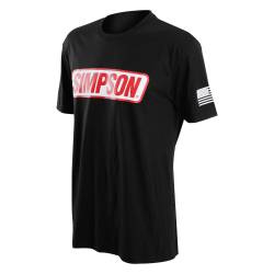 Simpson Safety - Simpson Safety 45022M Social Media Tee T-Shirt Medium Black - Image 3