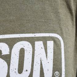 Simpson Safety - Simpson Safety 45023SM Racing Military Tee T-Shirt Small Heather Green - Image 4
