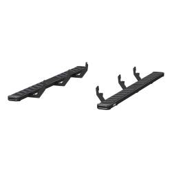 ARIES - ARIES 2554002 NovaTrac 6"x85" Black Steel Running Boards Select Chevy Colorado G - Image 1