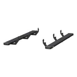 ARIES - ARIES 2554003 NovaTrac 6"x75" Black Steel Running Boards Select Chevy Colorado G - Image 1