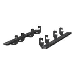 ARIES - ARIES 2554004 NovaTrac 6"x91" Black Steel Running Boards Select Silverado/Sierra - Image 1