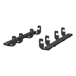 ARIES - ARIES 2554005 NovaTrac 6"x75" Black Steel Running Boards Select Chevy Silverado - Image 1