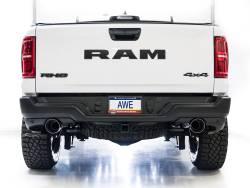 AWE Tuning - AWE Tuning 3015-32630 0FG Catback Exhaust Split Rear Chrome Tips for 25 RAM 1500 - Image 4