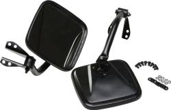 Kentrol - Kentrol 50417 Black Mirror Kit Pair for 55-86 Jeep CJ - Image 1